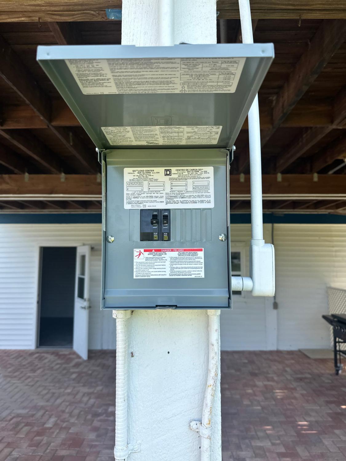 200 Amp QO Main Panel and Sub Panel Installation – Sanibel, FL