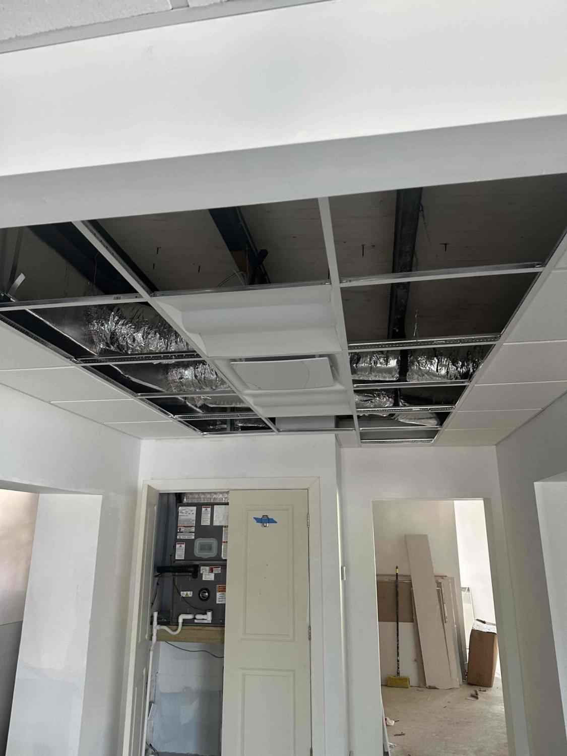 2×2 Light Fixture Installation in Sanibel, FL