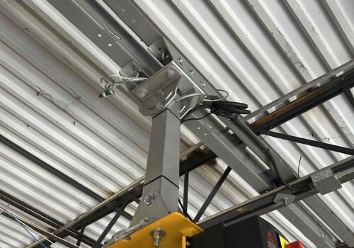 Industrial Overhead Fan Installation with Lift – Fort Myers, FL