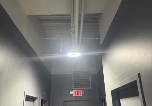 LED Low Bay Light Fixture Replacement – Naples, FL