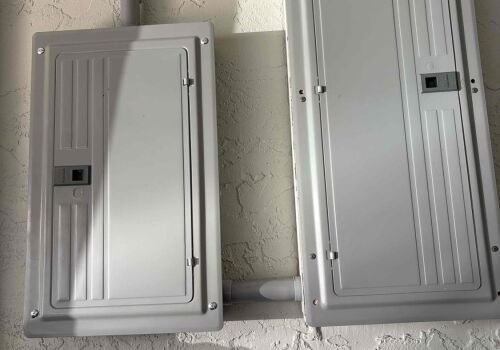 Kitchen Electrical Rough-In with Oven Circuit & Wafer Lighting – Naples, FL