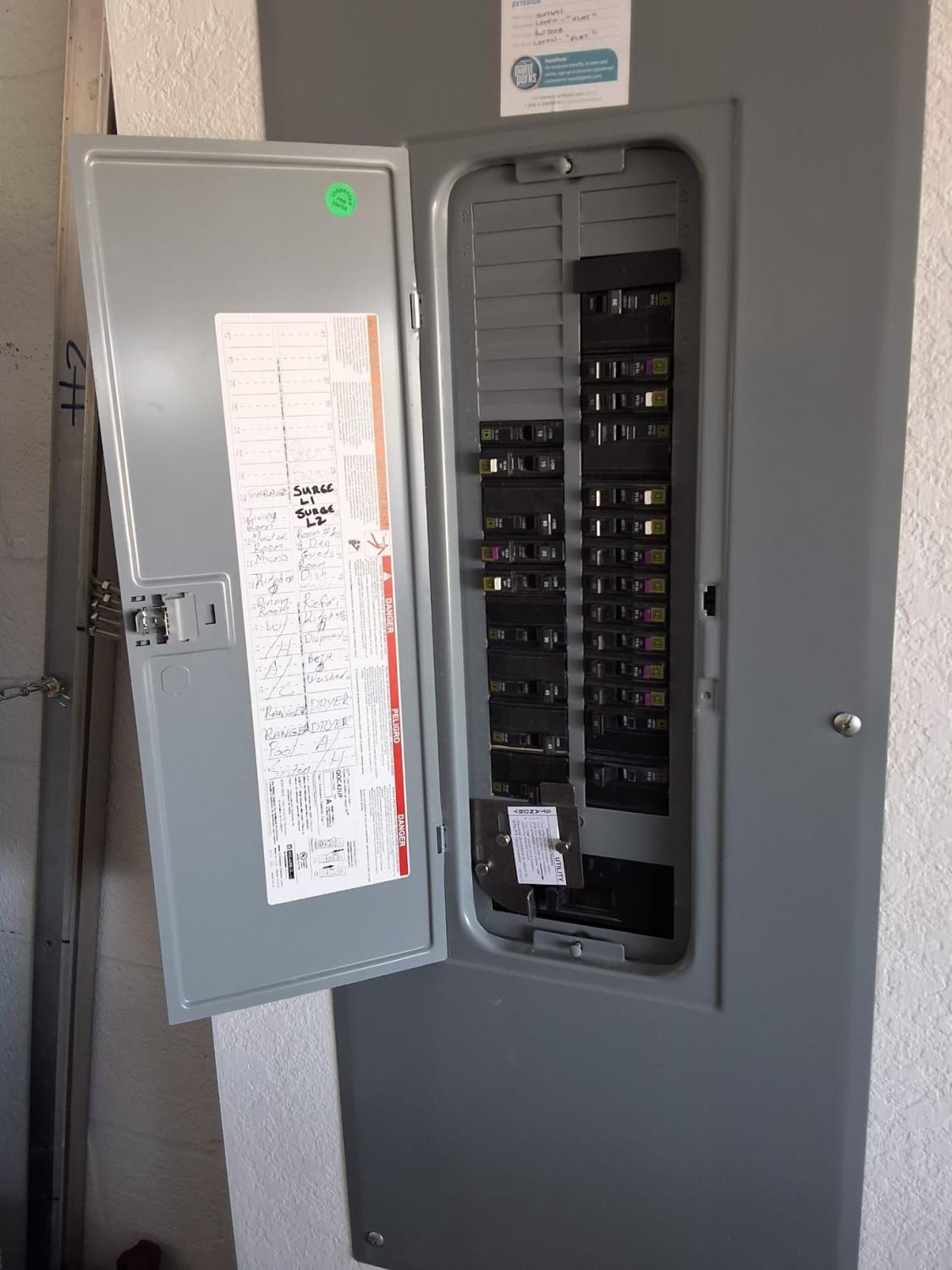 Electrical Inspections Miromar Lakes FL Residential Service Schneider Panel Inspection – Miromar Lakes, FL