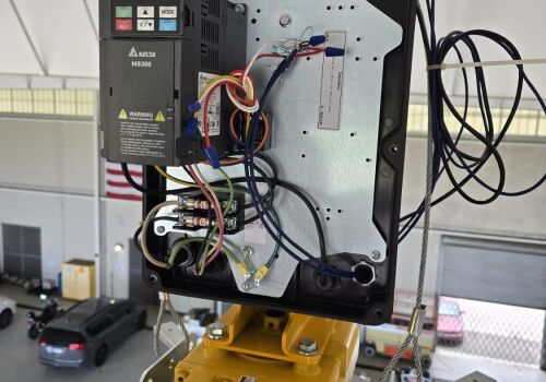 Industrial Overhead Fan Installation with Lift – Powerfoil X4 (2) – Naples, FL