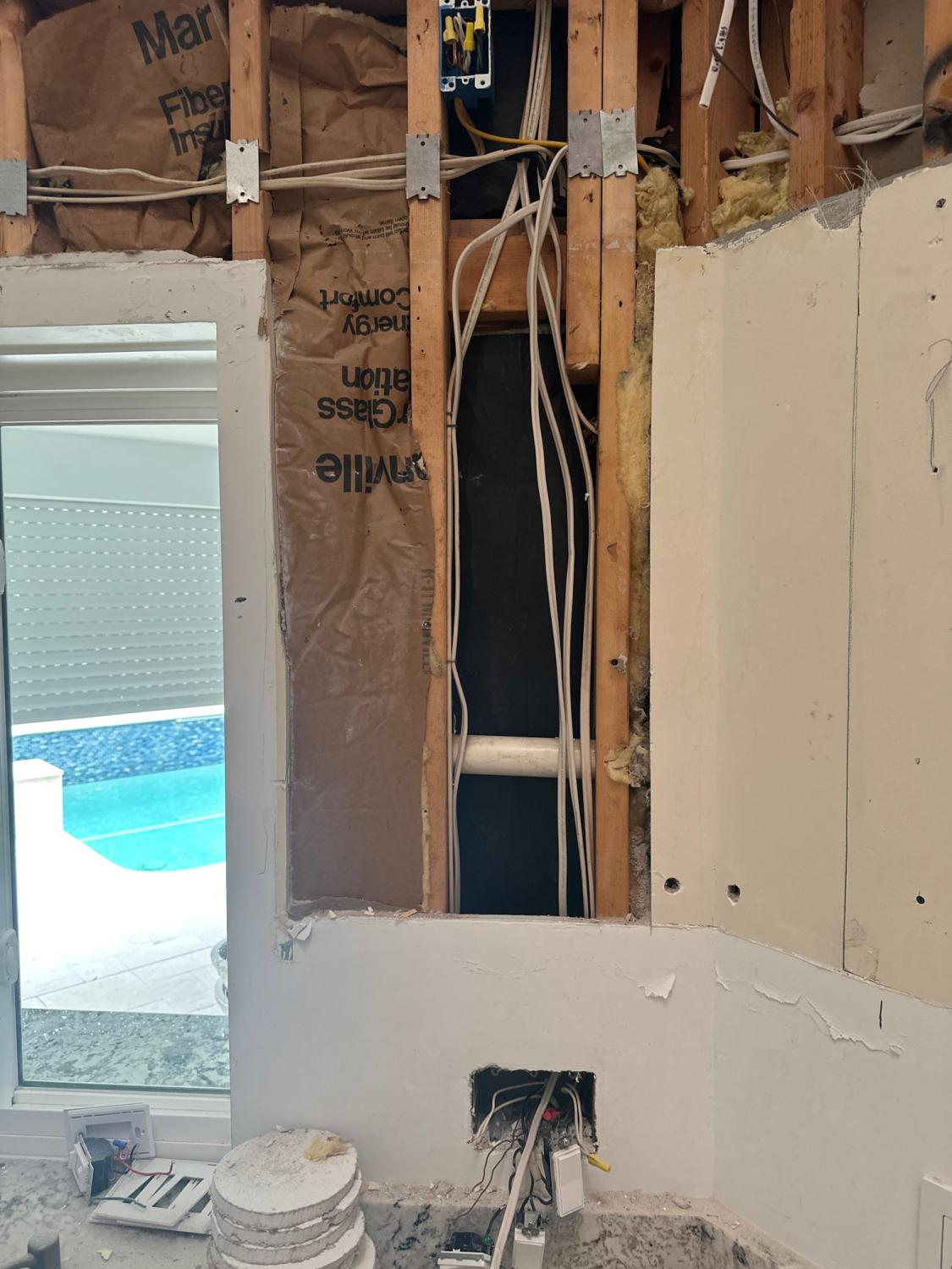 Kitchen Electrical Rough-In with New Oven Circuit – Naples, FL